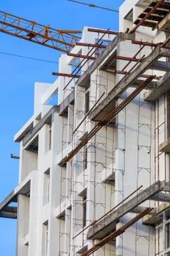 A building under construction Stock Photos