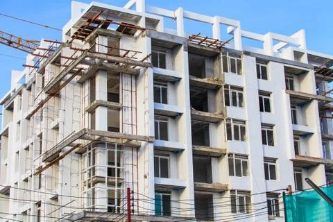 A building under construction Stock Photos