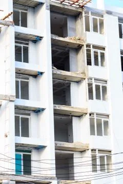 A building under construction Stock Photos
