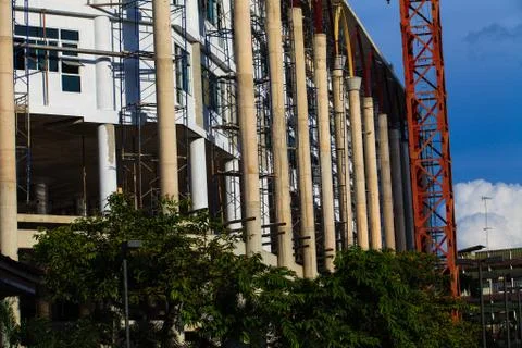 A building under construction Stock Photos