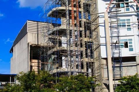 A building under construction Stock Photos