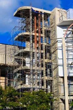A building under construction Stock Photos