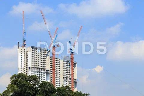 Building under construction Stock Photos