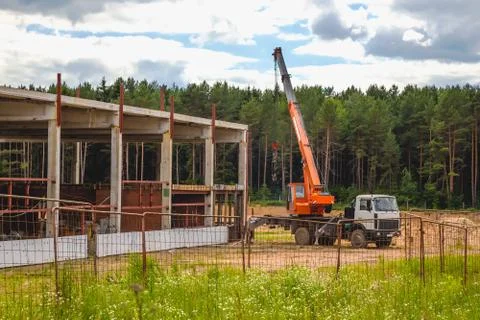 Building under construction Foto stock