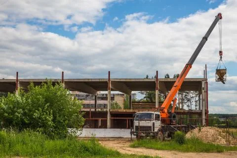 Building under construction Stock Photos