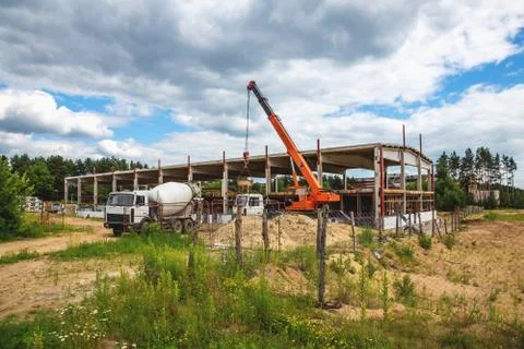 Building under construction Foto stock