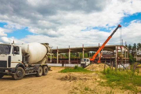 Building under construction Foto stock