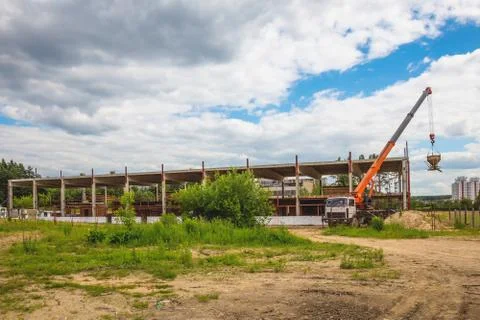 Building under construction Stock Photos