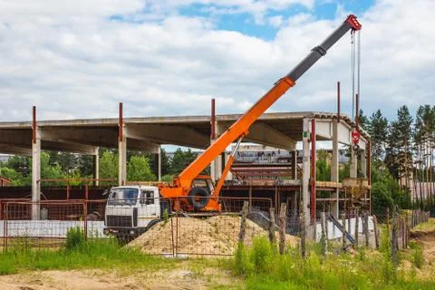 Building under construction Stock Photos