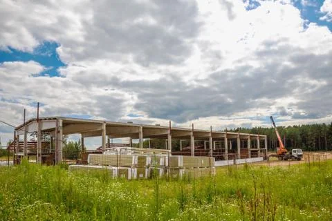 Building under construction Stock Photos
