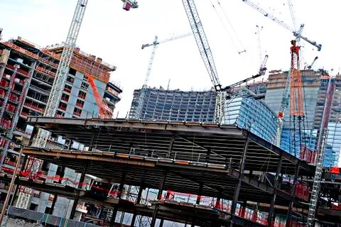Building under construction Stock Photos