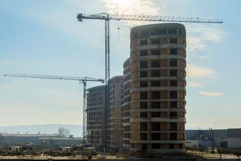 Building under construction Stock-Fotos