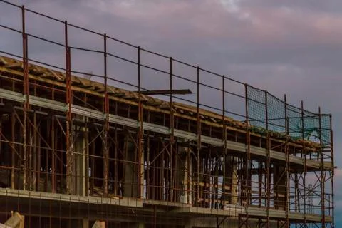 Building under construction Foto stock