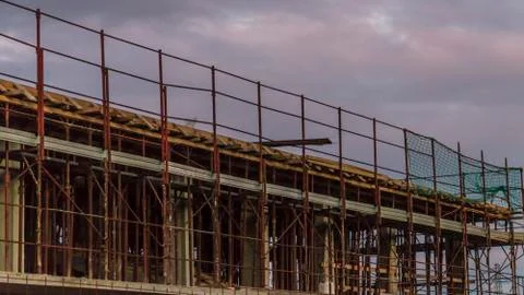 Building under construction Stock-Fotos