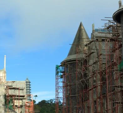 Building under construction Stock Photos