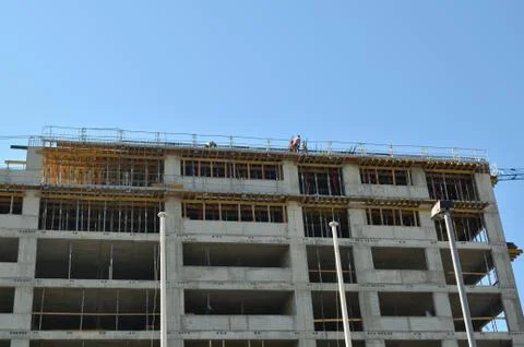 Building under construction Stock Photos