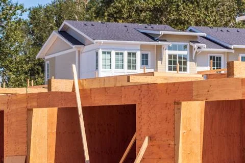 Building under construction. Stock Photos