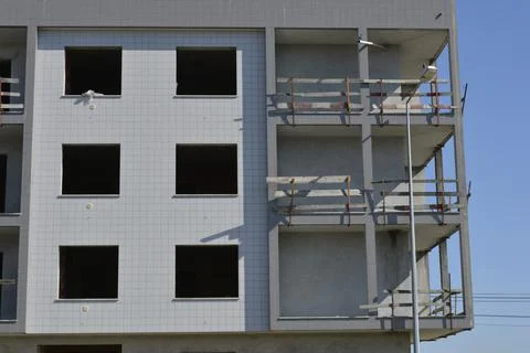 Building under construction Fotos de archivo