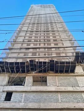 Building under construction. Stock Photos