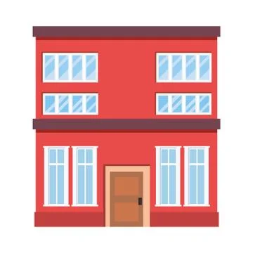 Building urban structure Ilustración de archivo