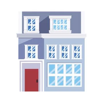 Building urban structure Ilustración de archivo