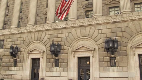 The Building of US Department of Naval Intelligence Stock Footage 98187194