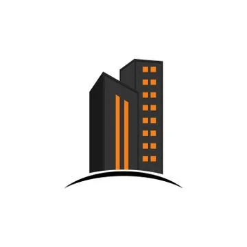 Building vector design template illustration Stock Illustration