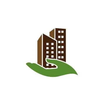 Building vector design template illustration Stock Illustration