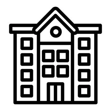 Building Vector Icon Design Illustration Stock Illustration