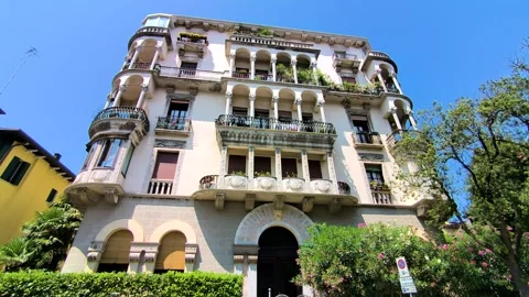 Building in Venice in the summer Stock Footage 280061781