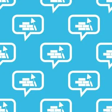 Building wall message pattern Stock Illustration