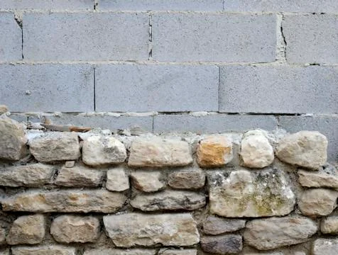 Building a wall Stock Photos