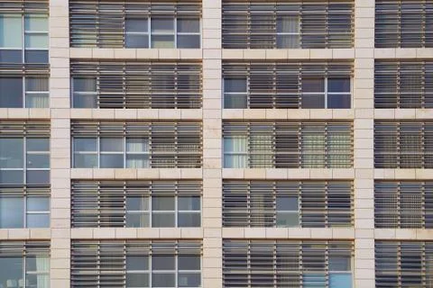Building window close up.Texture. Stock Photos