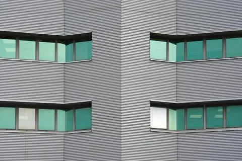 Building window close up.Texture. Stock Photos