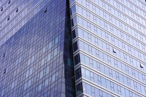 Building window close up.Texture. Foto stock