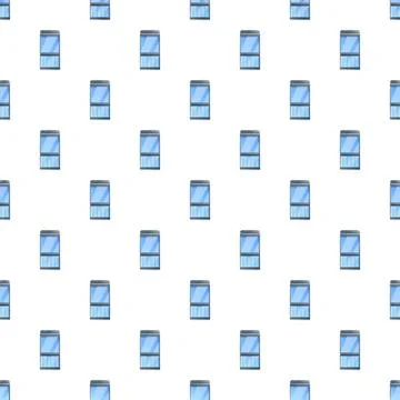 Building windows seamless pattern background vector illustration イラスト素材