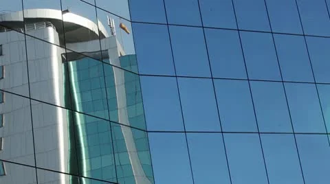 Building windows timelapse Video stock 8955349