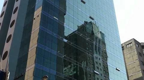 Building windows timelapse Video stock 8955367