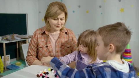 Building Young Minds: Stimulating Cognitive Development through Interactive Stock Footage 243742472