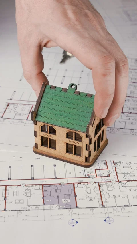 Building your own home Stock Footage 282676381