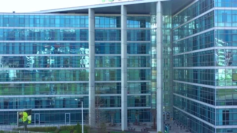 Building2 BusinessPark Stock Footage 184518991
