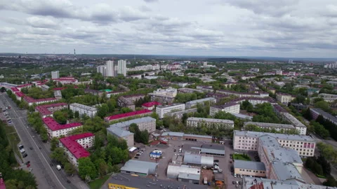 Buildings and clouds Stock Footage 219841804