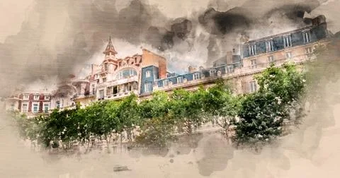 Buildings and constructions Stock Illustration