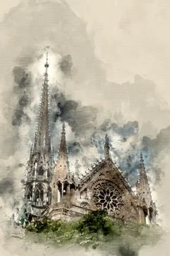 Buildings and constructions Stock Illustration