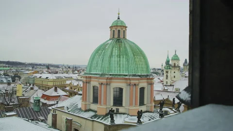 Buildings and a dome Stock Footage 217374601