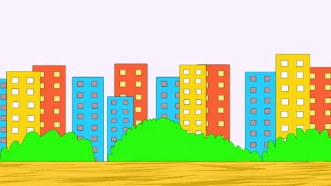Buildings and road Stock Footage 171067284
