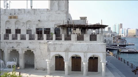 Buildings on the canal Stock Footage 101321305