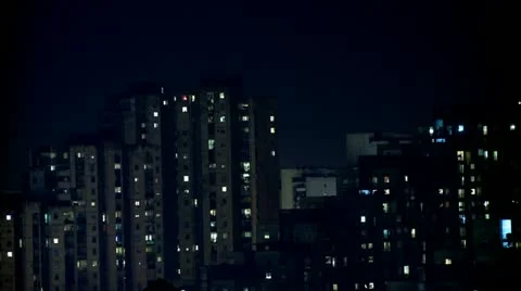 Buildings in a city Stock Footage 22100383