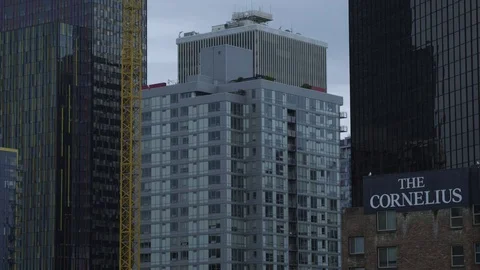 Buildings in downtown Seattle Stock Footage 73491587