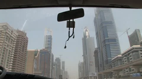 Buildings in Dubai Stock Footage 11804200